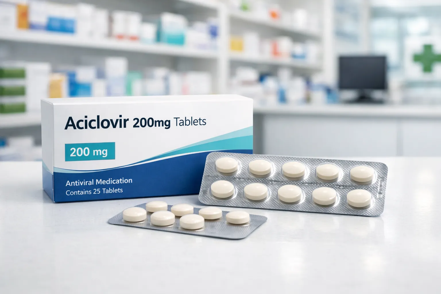 Aciclovir 200mg Tablets